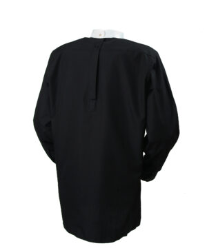 Clerical Shirt: Back Fastening L/S Tunic Shirt - Reliant Shirts